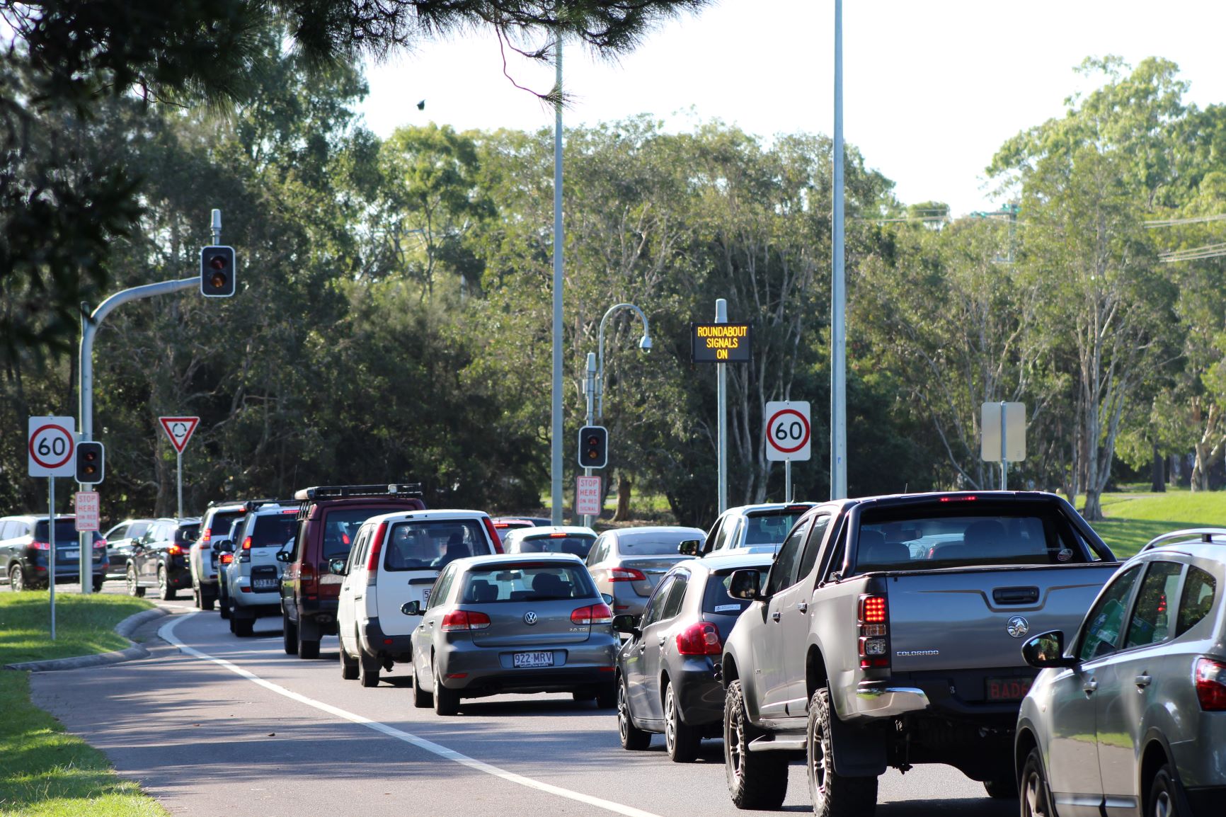 caloundra road roundabout sunshine coast news