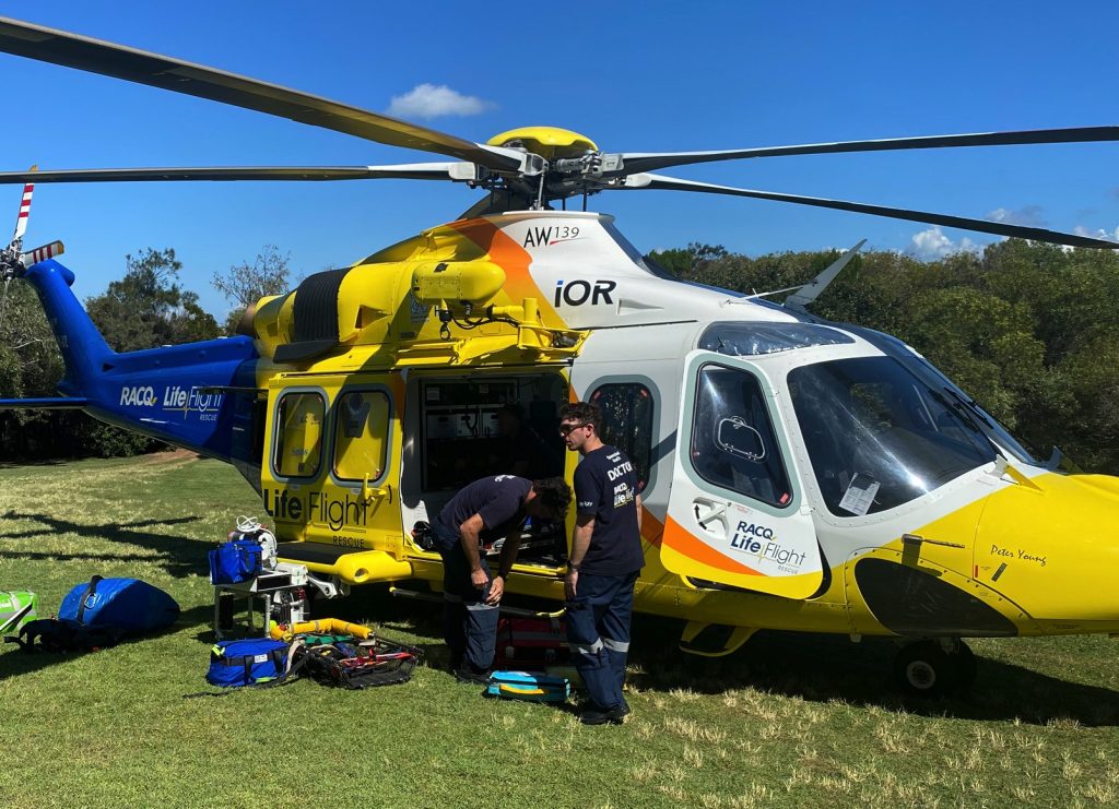 Three hurt in Double Island 4WD rollover