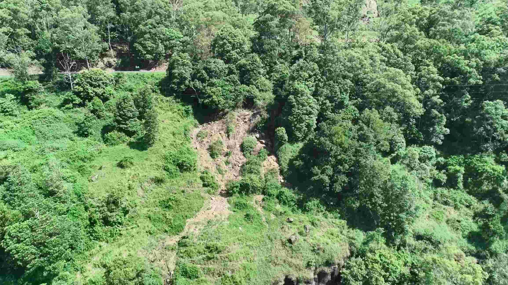 Full extent of landslides revealed: twelve sites affected