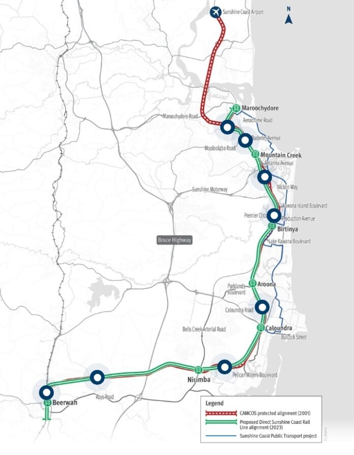 Plans and details revealed for rail line to coast